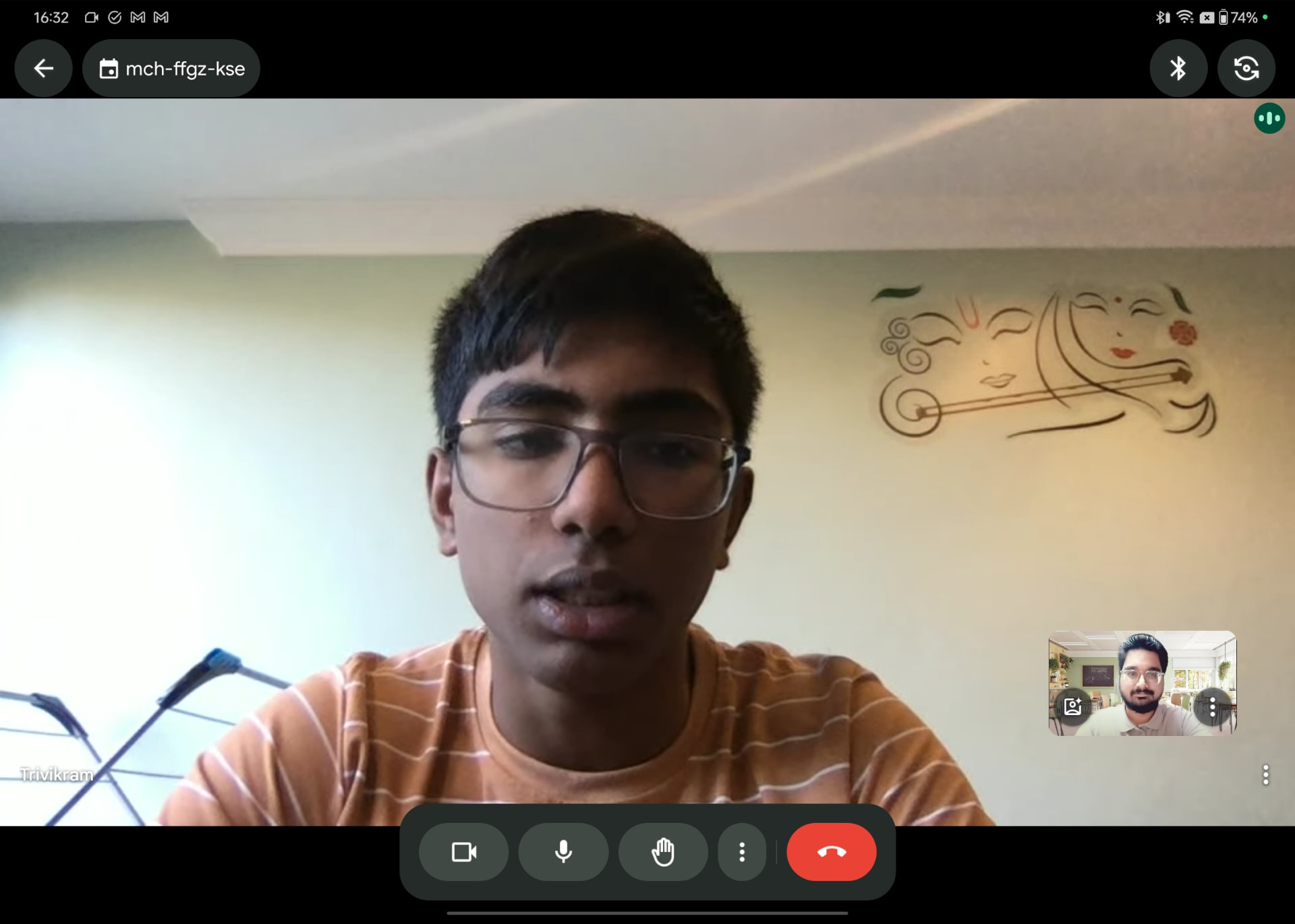 Live coaching session with Trivikram from United Kingdom