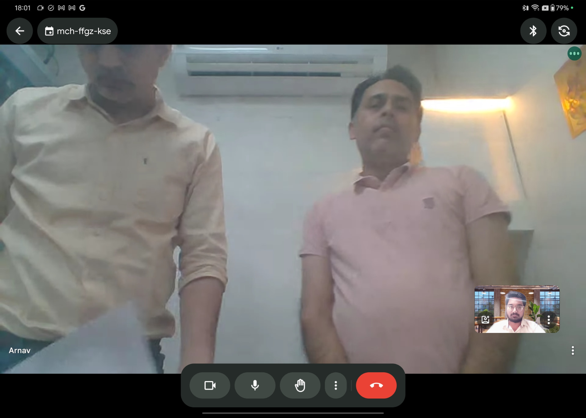 Live coaching session with Arnav from India