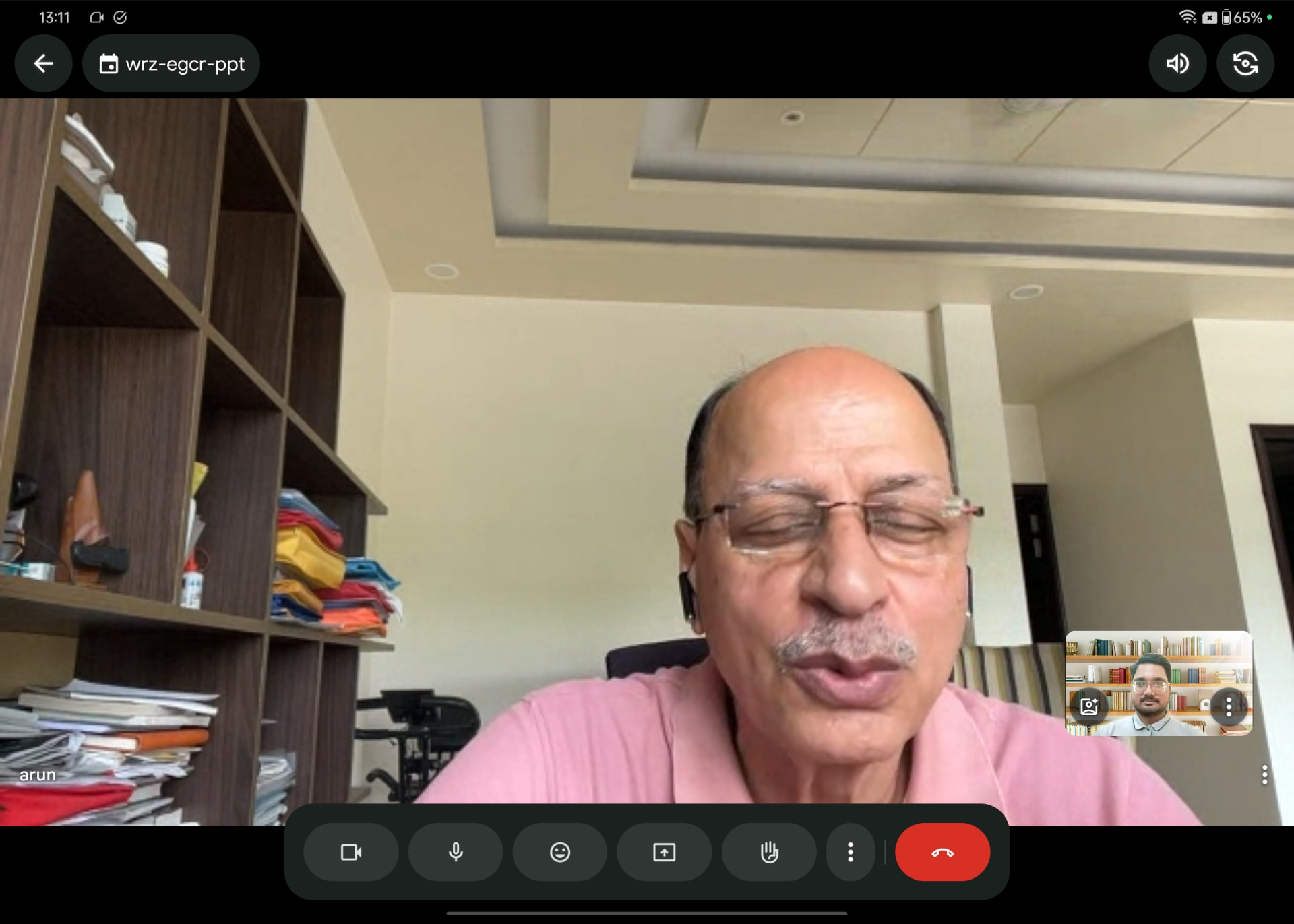 Live coaching session with Arun Verma from India