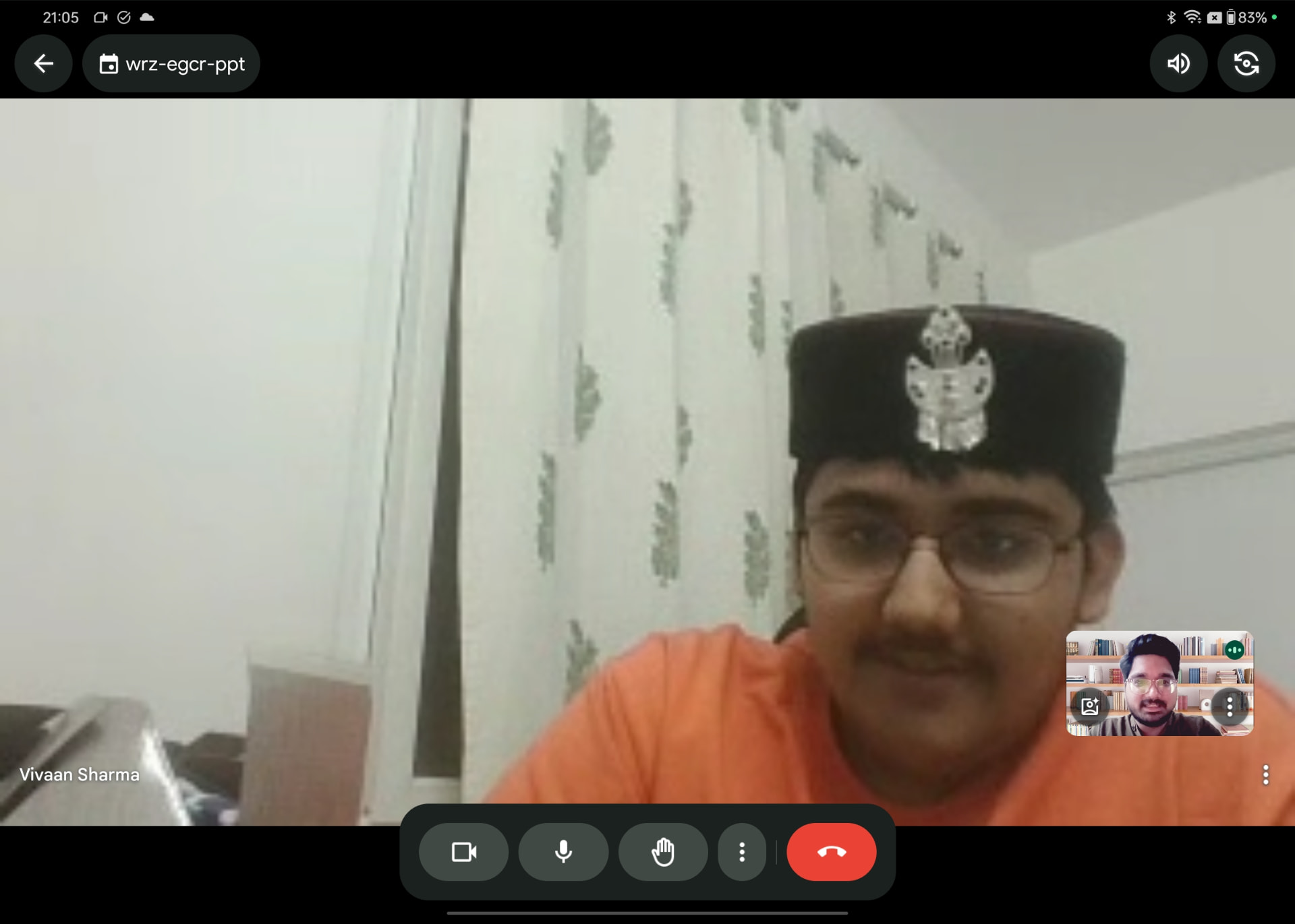 Live one-to-one coaching session with Vivaan Sharma from India
