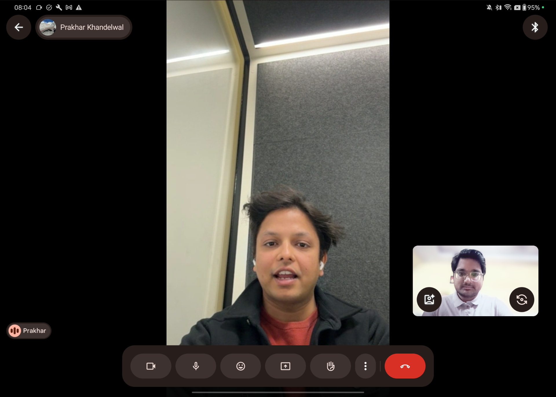 Live coaching session with Prakhar Khandelwal from Canberra, Australia