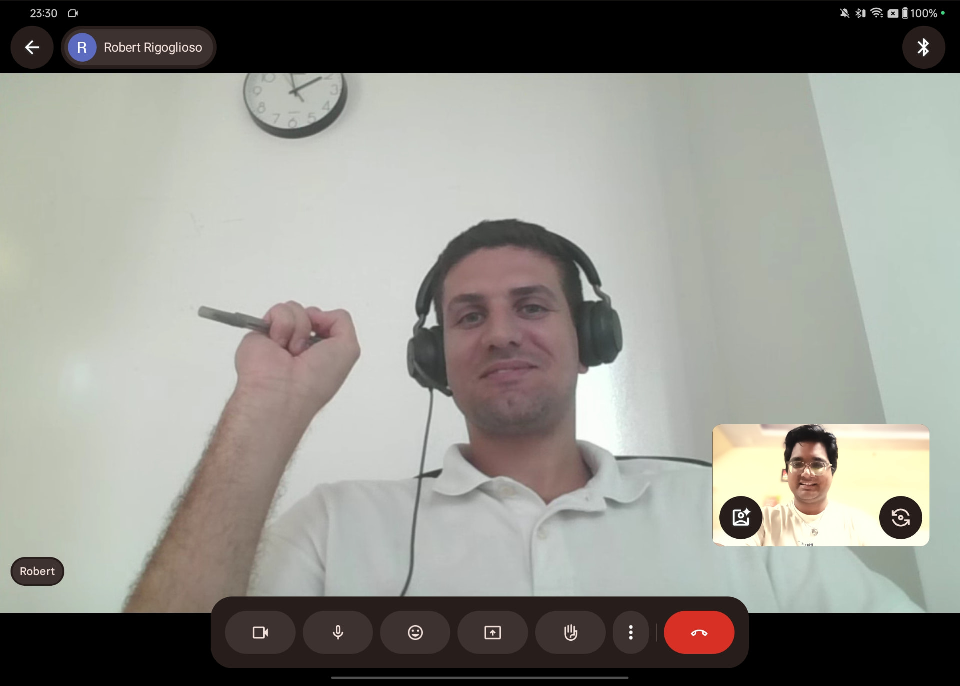 Live coaching session with Robert Rigoglioso from New York City, USA