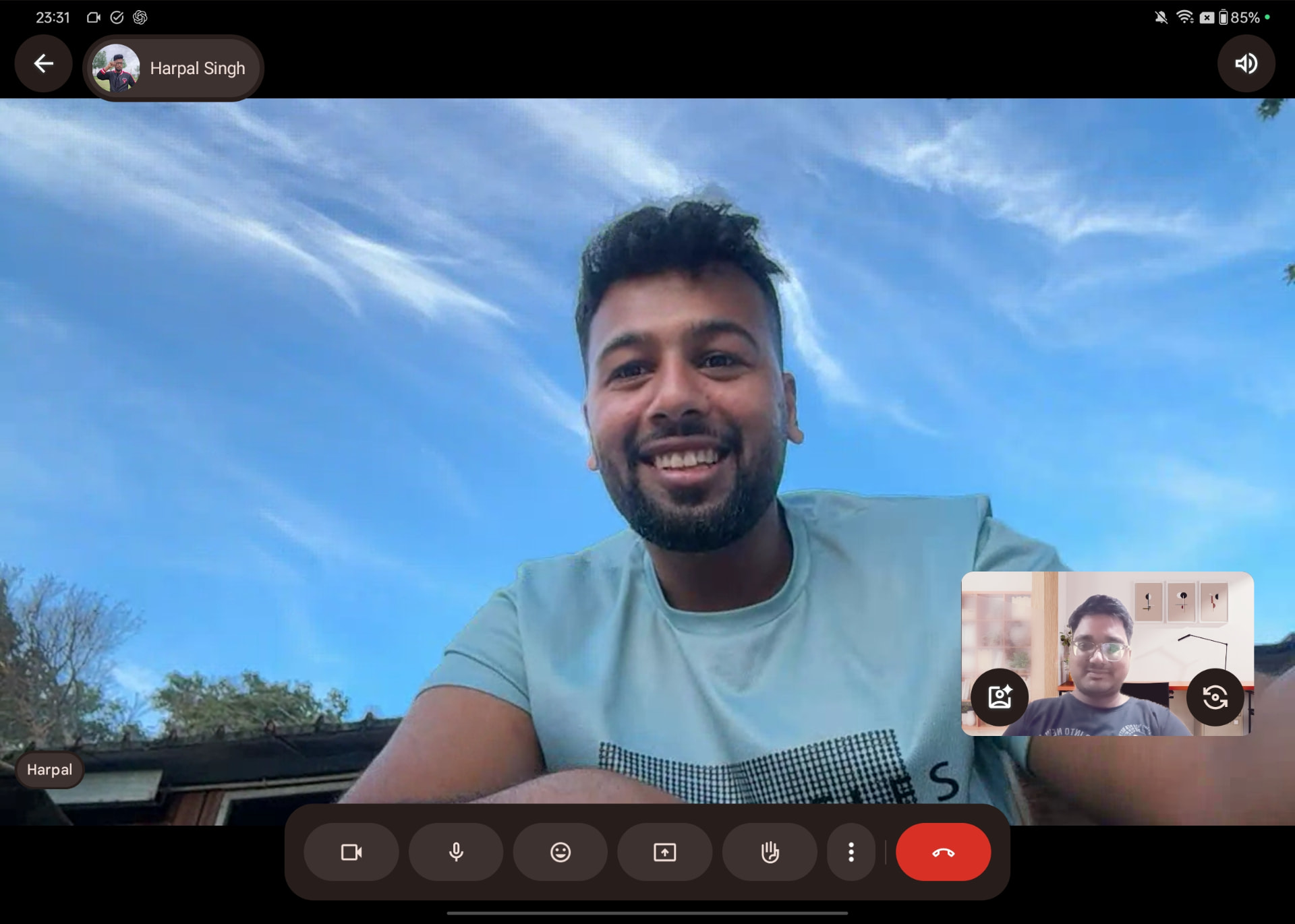 Live coaching session with Harpal Singh from Rome, Italy